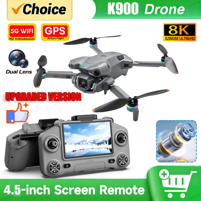 New K900 MAX GPS Drone with 4K - Drone Photogrammetry ulasan dan harga