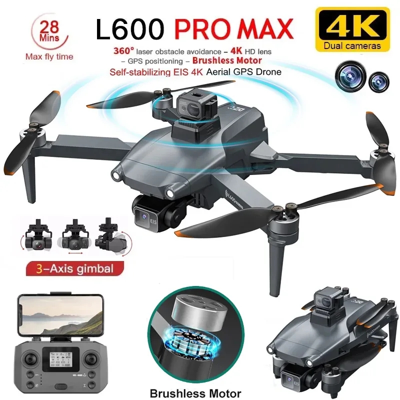 L600 PRO MAX GPS Drone Profess - Drone Photogrammetry ulasan dan harga
