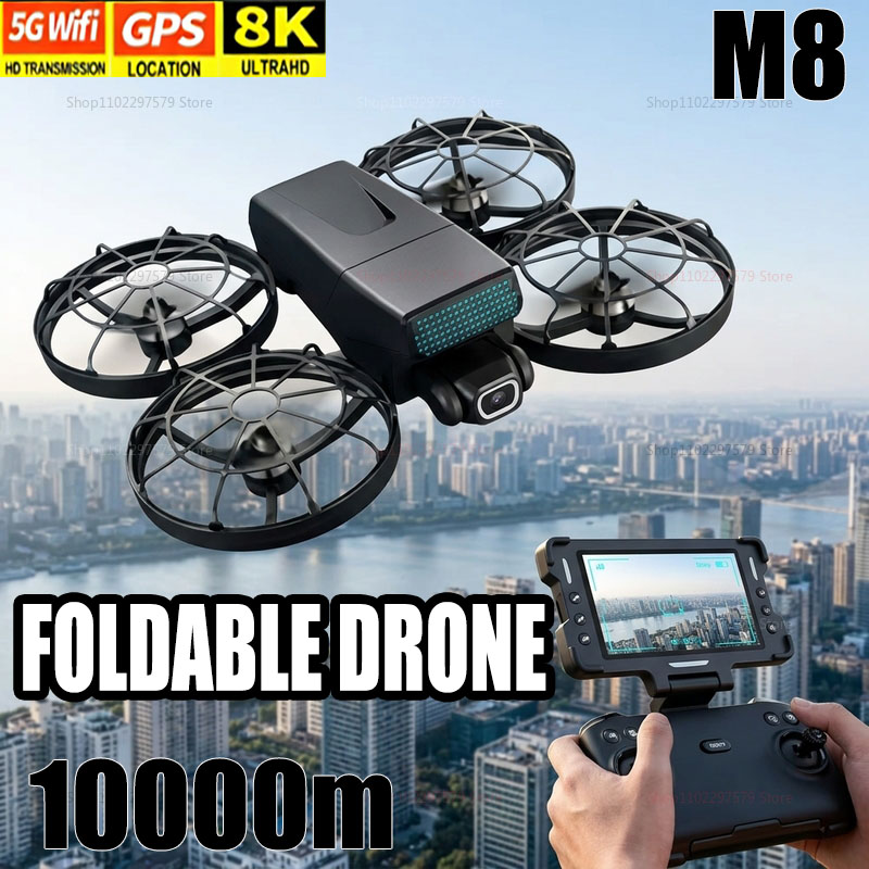 New Drones M8 GPS 8K Professio - Drone Photogrammetry ulasan dan harga