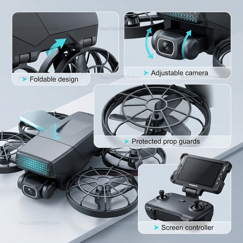 New Drones M8 GPS 8K Professio - Drone Photogrammetry ulasan dan harga