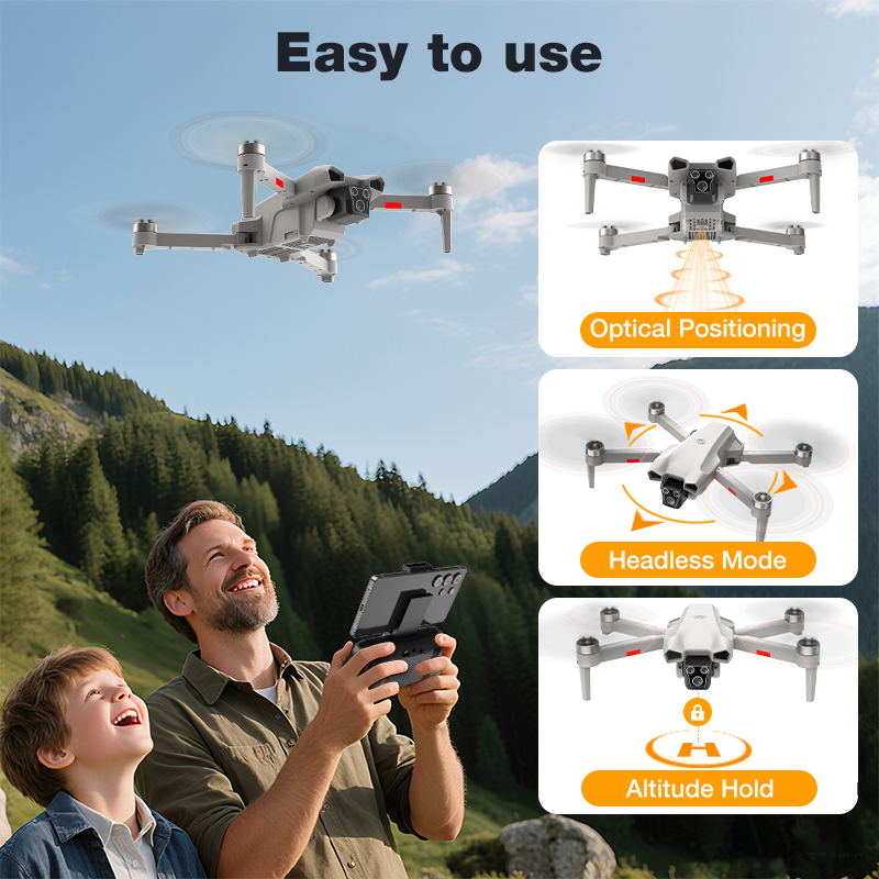 NEW Hot L017 Pro Drone Brushle - Drone Photogrammetry ulasan dan harga